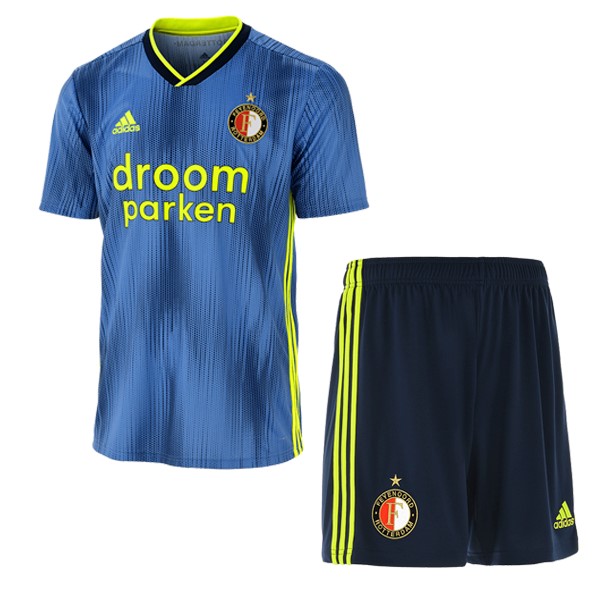 Camisetas Feyenoord Rotterdam Segunda equipo Niño 2019-20 Azul